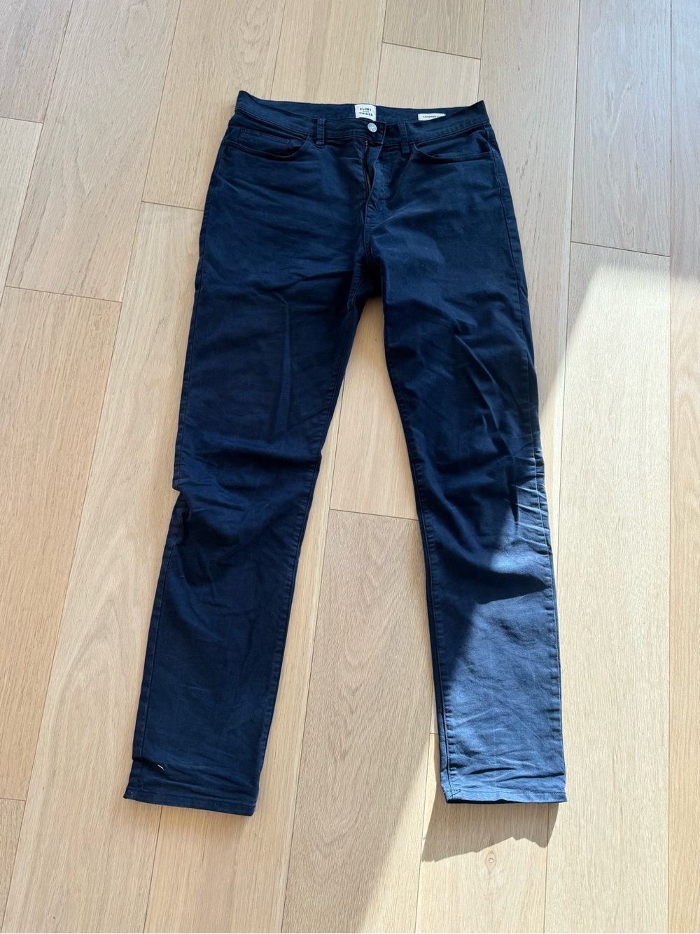 Flint and Tinder dark blue 365 -5 pocket tapered fit 33/34